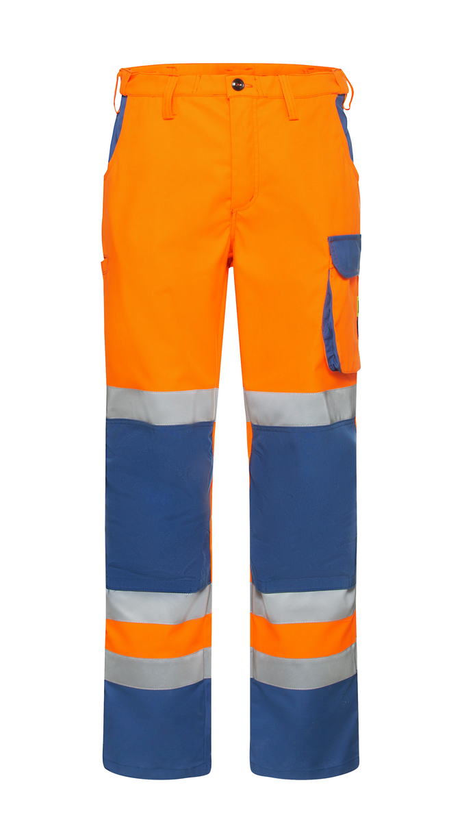 High Vis Orange / Blue