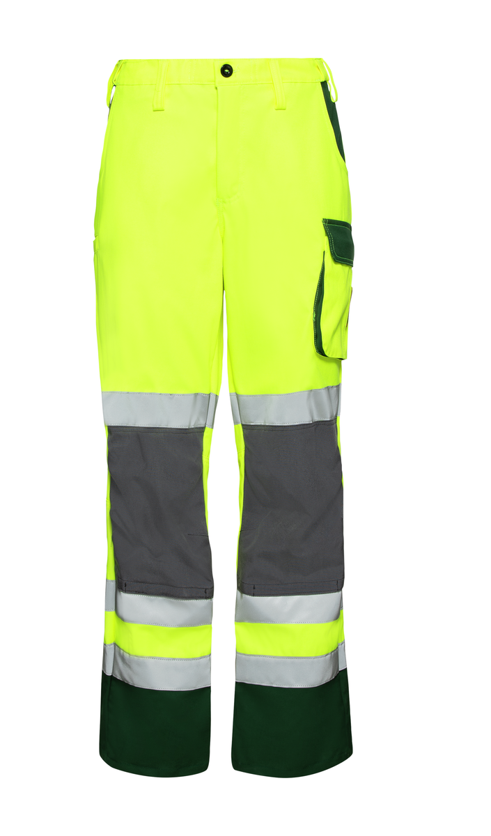 High Vis Yellow / Dark Green