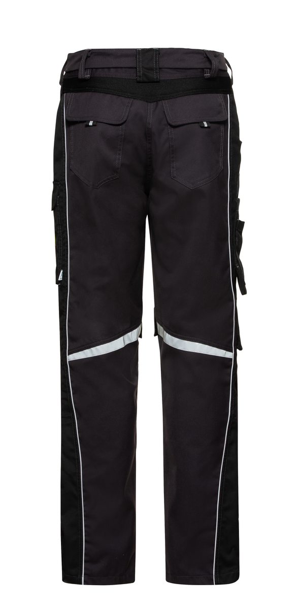 CWS Pro Line: Trousers Darkgrey/Black w. Kneepad Pockets view 2