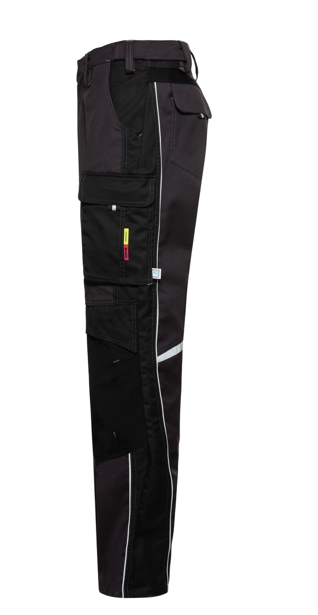CWS Pro Line: Trousers Darkgrey/Black w. Kneepad Pockets view 3