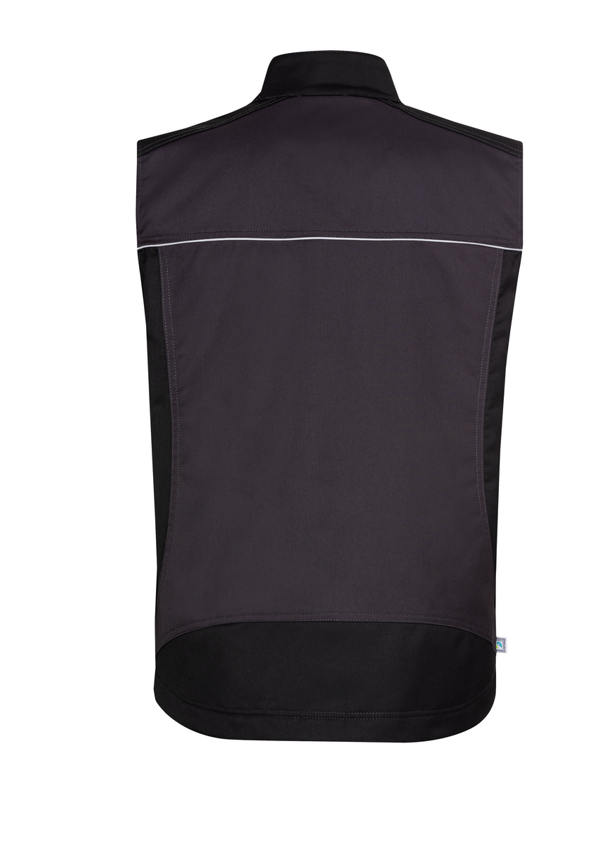 CWS Pro Line: Work Vest Darkgrey/Black view 3