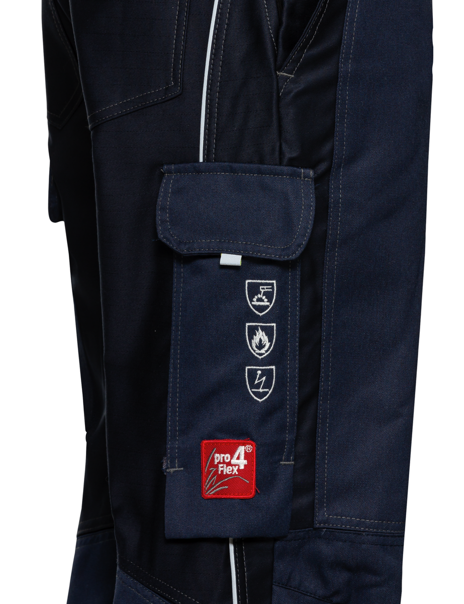 CWS Pure Welding 2: Dungarees Darkblue/Darkblue view 8