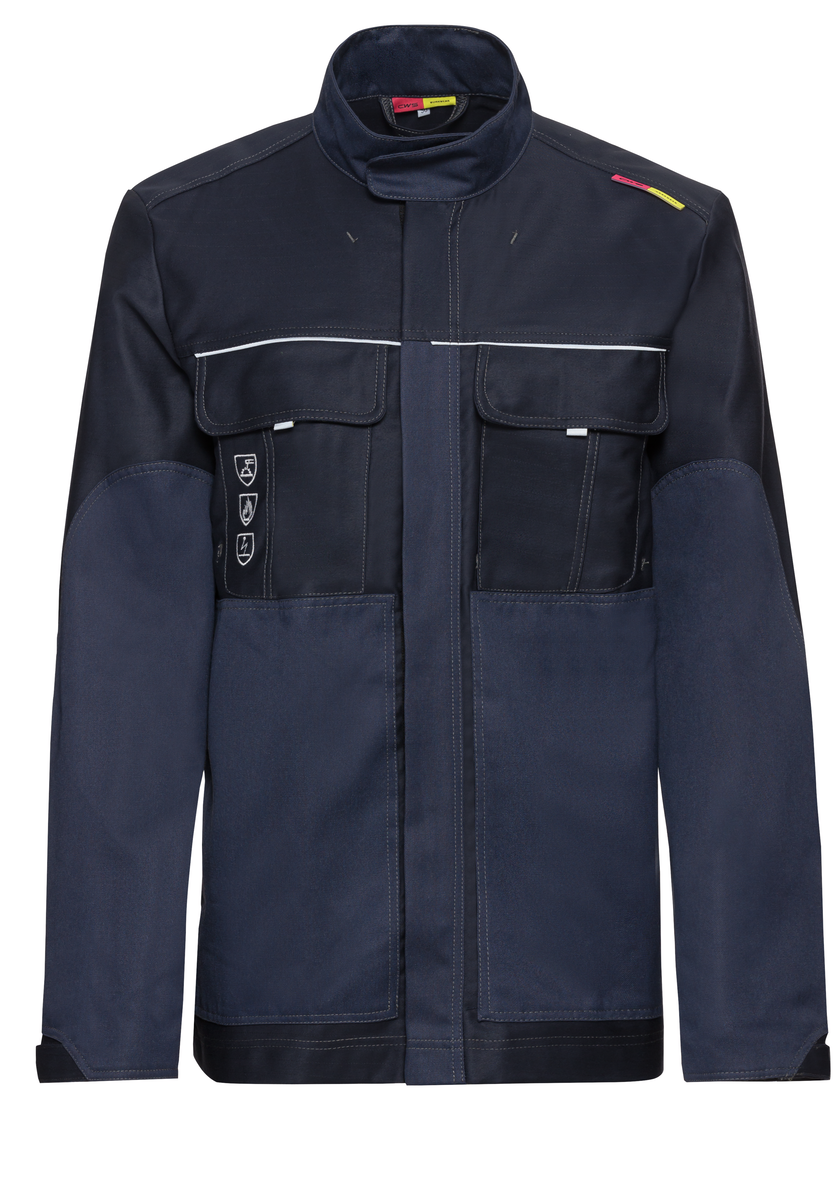 CWS Pure Welding 2: Work Jacket Darkblue/Darkblue view 5
