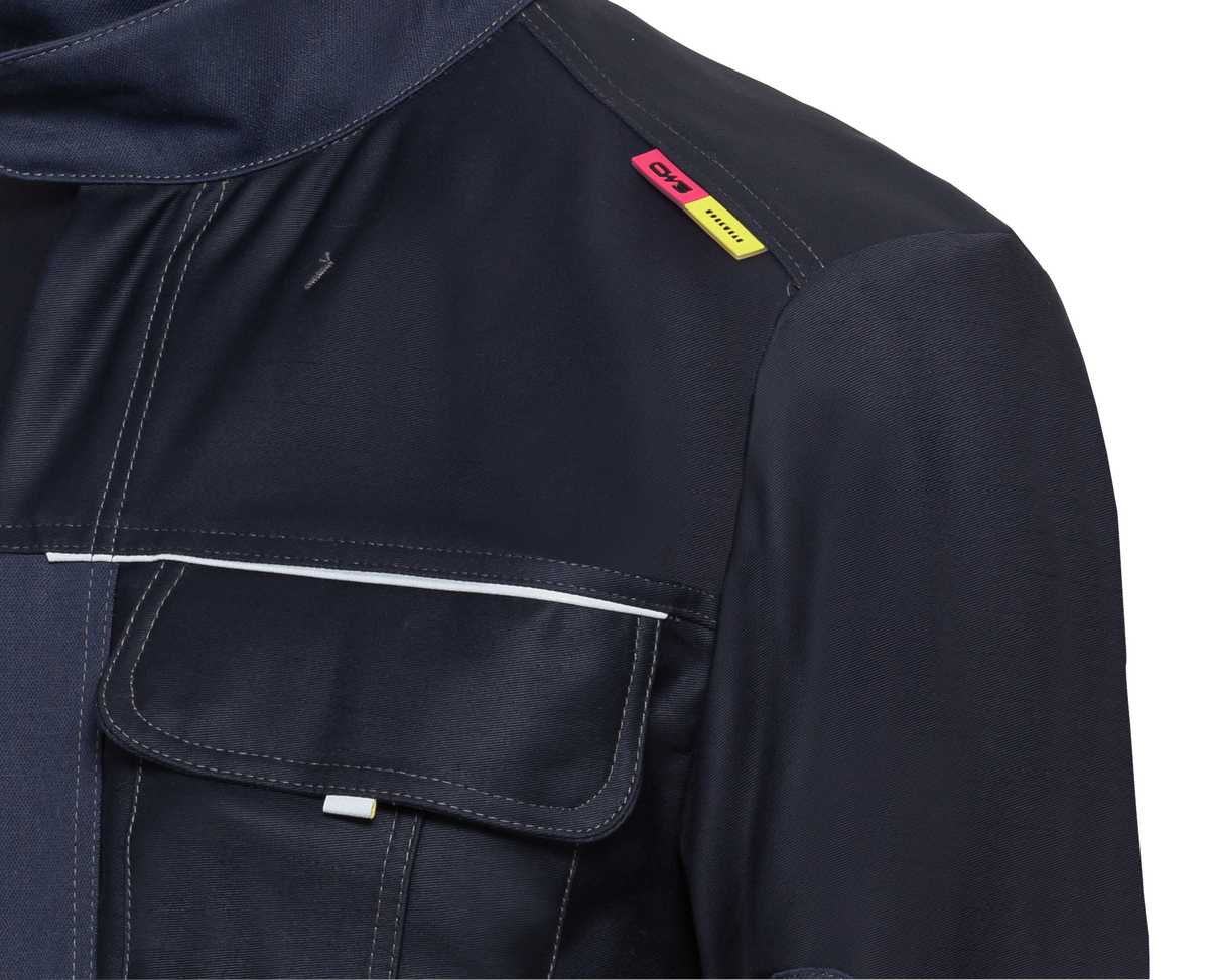 CWS Pure Welding 2: Work Jacket Darkblue/Darkblue view 9
