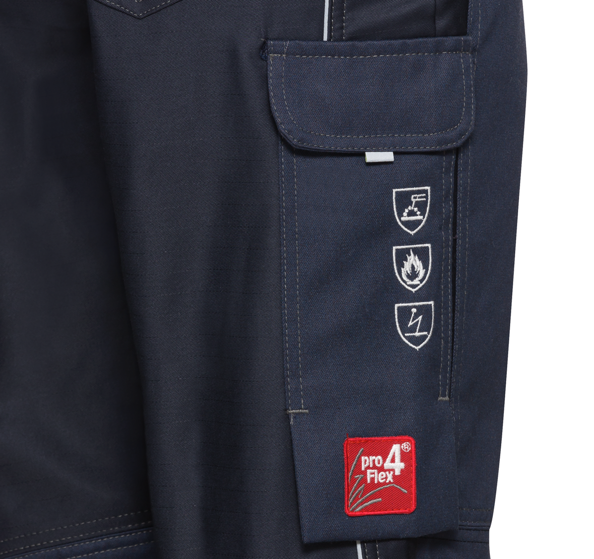 CWS Pure Welding 2: Trousers Darkblue/Darkblue view 8