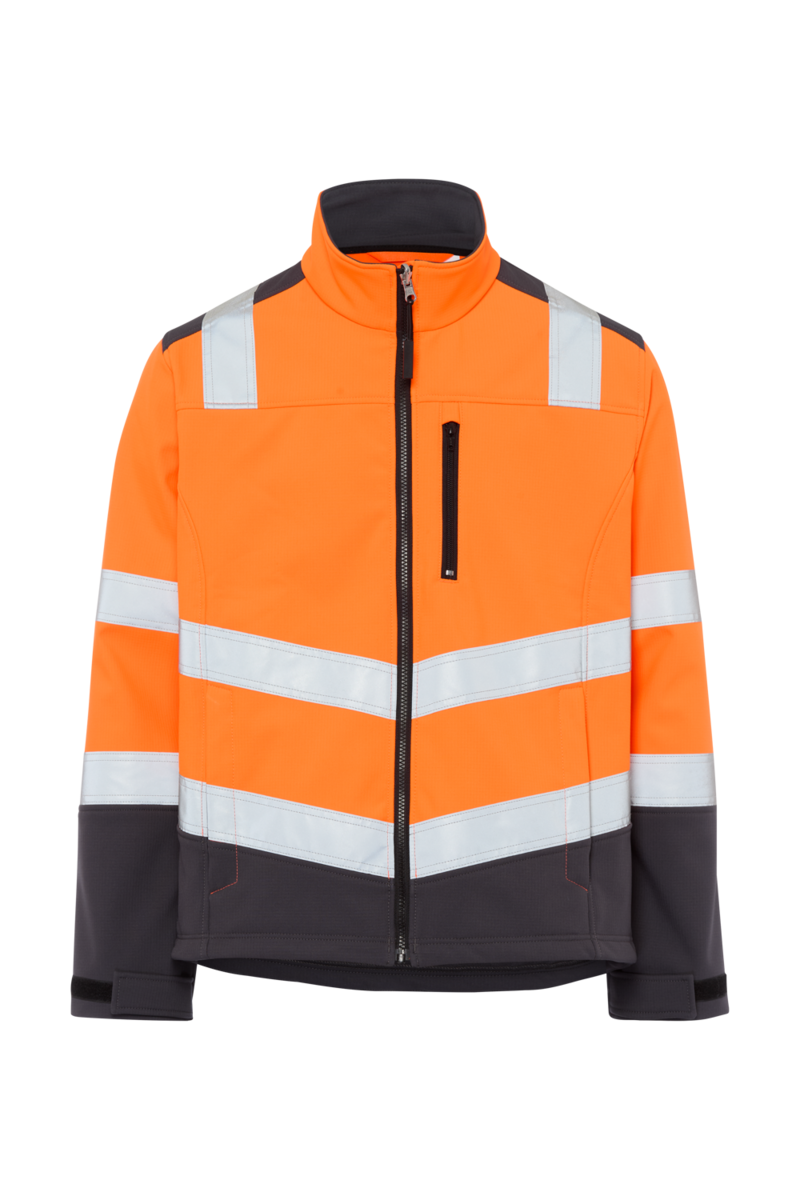High Vis Orange / Donkergrijs