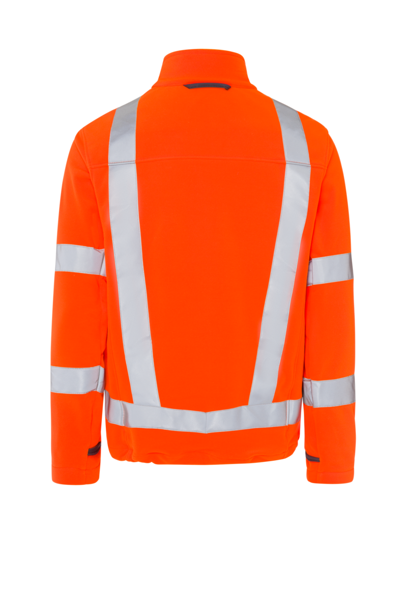 Fleece jacket high vis orange LSL view 11