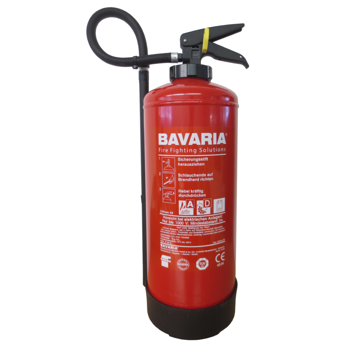 Lithium fire extinguisher