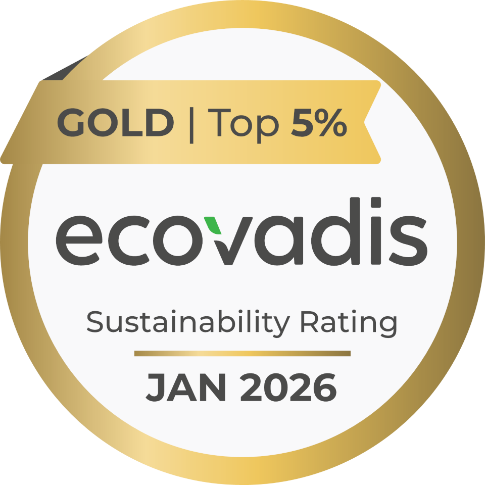 EcoVadis 2026 Gold Medal