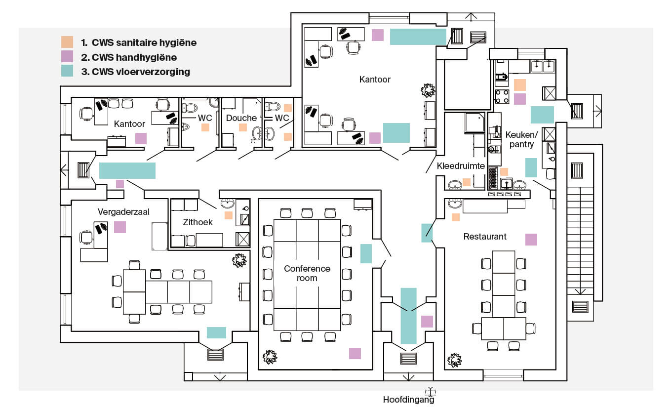 hygiene-plattegrond